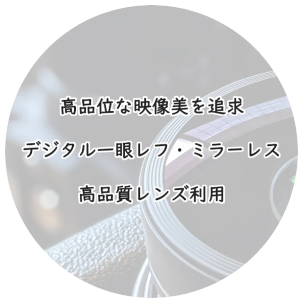 撮影機材へのこだわり｜パノラマツアー制作のこだわりアイキャッチ