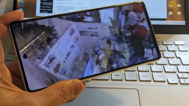 WebARで空間表示をテスト